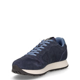 Tom suede sneaker in pelle blu | Boscaini Scarpe