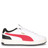 Court classico sneaker in ecopelle bianco rosso | Boscaini Scarpe