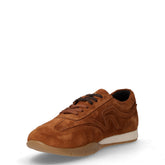 Sneaker in pelle scamosciata sigaro | Boscaini Scarpe