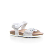 Adriel sandalo bambina silver - Sandali Bambina | Boscaini Scarpe