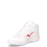 Lightning Select Mid scarpa da pallavolo in ecopelle bianco | Boscaini Scarpe