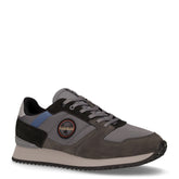 Sneaker in pelle e tessuto grigio scuro - Sneakers Uomo | Boscaini Scarpe