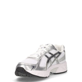 Gel 1130 scarpa da running in tessuto ed ecopelle bianco argento | Boscaini Scarpe