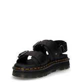 Zebzag sandalo in pelle nero | Boscaini Scarpe