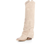 Stivale camperos taupe crosta | Boscaini Scarpe