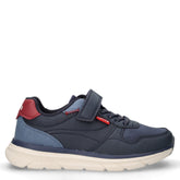Orlando nbx sneaker in ecopelle e tessuto bambino blu | Boscaini Scarpe
