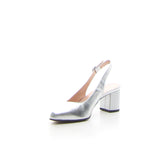 Décolleté slingback argento | Boscaini Scarpe