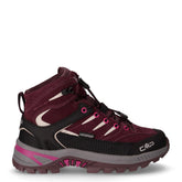 Rigel 2.0 scarpa da trekking in pelle e tessuto bambina nero viola | Boscaini Scarpe