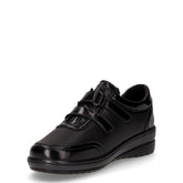 Nile scarpa sportiva in pelle e tessuto nero | Boscaini Scarpe