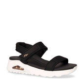 Uno Summer Stand 2 sandalo sportivo nero bianco | Boscaini Scarpe