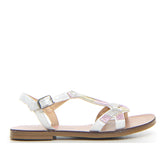 Sandalo da bambina white | Boscaini Scarpe
