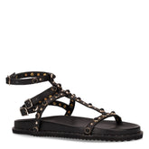 Sandalo alla schiava nero | Boscaini Scarpe