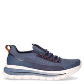 Sneaker in tessuto tecnico blu | Boscaini Scarpe