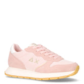 Ally Glitter Textile sneaker in pelle e tessuto rosa - SUN68 | Boscaini Scarpe