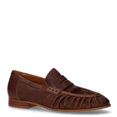 Mocassino in pelle cacao | Boscaini Scarpe