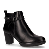 Tronchetto in ecopelle con zip nero - Tronchetti Donna | Boscaini Scarpe