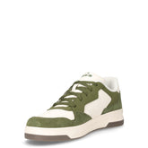 Ginger sneaker in ecopelle verde cipresso | Boscaini Scarpe
