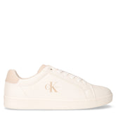 Sneaker bambino in ecopelle bianco beige | Boscaini Scarpe