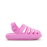 Sandalo di gomma fuxia | Boscaini Scarpe