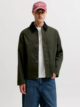 Giacca con colletto verde scuro | Boscaini Scarpe