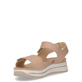 Sandalo con zeppa castoro torto | Boscaini Scarpe