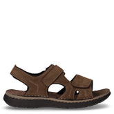 Sandalo sportivo in pelle marrone kaki | Boscaini Scarpe