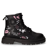 Anfibio in ecopelle bambina nero | Boscaini Scarpe