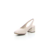 Décolleté slingback beige perlato | Boscaini Scarpe