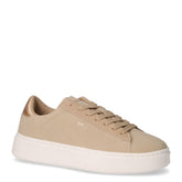 Leonard nbx sneaker in ecopelle beige | Boscaini Scarpe