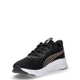 Flexfocus Lite Modern sneaker in tessuto ed ecopelle nero bianco | Boscaini Scarpe