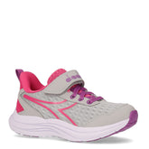 Sniper 2 Jr sneaker bambina argento rosa | Boscaini Scarpe