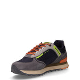 Travis Sport Match sneaker in tessuto e pelle navy multicolor | Boscaini Scarpe