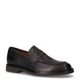 Mocassino in pelle nero | Boscaini Scarpe