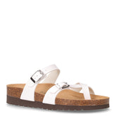 Hola ciabatta infradito in ecopelle bianco | Boscaini Scarpe