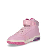 Inek sneaker bambina in ecopelle con luci rosa multicolor | Boscaini Scarpe