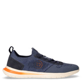 Sneaker slip on in tessuto blu | Boscaini Scarpe