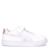 Caven III Holo 2.0 sneaker in ecopelle bambina bianco rosa | Boscaini Scarpe