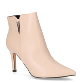 Tronchetto a punta in ecopelle crema | Boscaini Scarpe