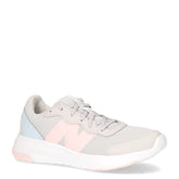 578 sneaker ragazza in ecopelle e tessuto grigio - NEW BALANCE | Boscaini Scarpe