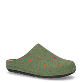 Pila ciabatta in tessuto verde pesca - GRUNLAND | Boscaini Scarpe