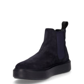 Beatles casual in pelle scamosciata blu | Boscaini Scarpe