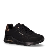 Uno Gen1 Shimmer Away sneaker in ecopelle nero | Boscaini Scarpe