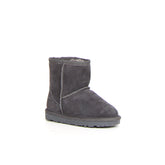 Stivaletto invernale bambina grigio suede - Scarpe Bambina | Boscaini Scarpe