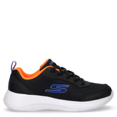 Selectors Sky Flex sneaker in tessuto ed ecopelle bambino nero arancio | Boscaini Scarpe