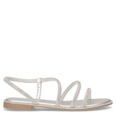 Sandalo con strass argento | Boscaini Scarpe