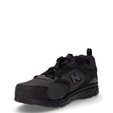 408 sneaker in tessuto e ecopelle nero grigio | Boscaini Scarpe