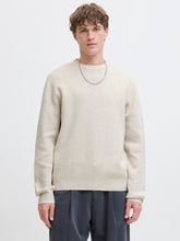 Maglione girocollo cotone panna | Boscaini Scarpe
