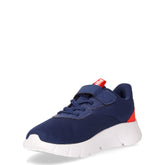 FlexFocus Modern sneaker bambino in tessuto blu | Boscaini Scarpe