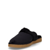 Ciabatta in tessuto nero | Boscaini Scarpe