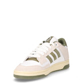 Rapid Court Low sneaker in pelle ed ecopelle bianco verde | Boscaini Scarpe